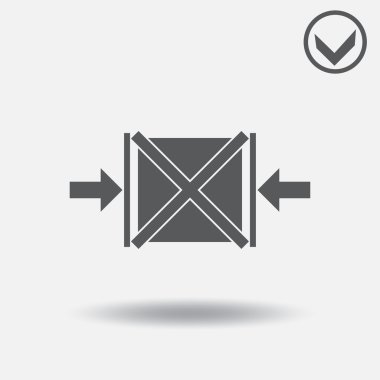 kutusu ve ok simgesi