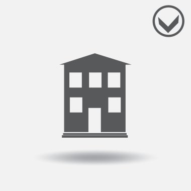 Ev simgesini. Web tasarım stili