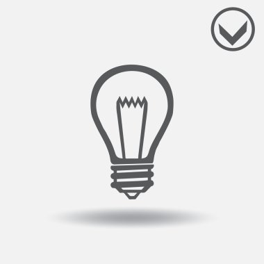 Lamba simge vektör. Web tasarım stili