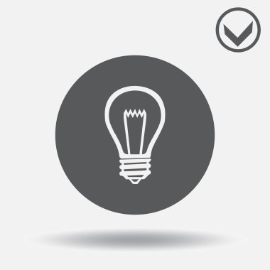 Lamba simge vektör. Web tasarım stili