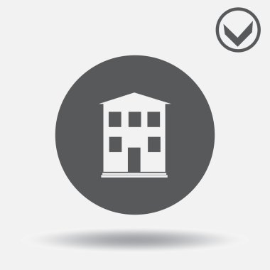 Ev simgesini. Web tasarım stili