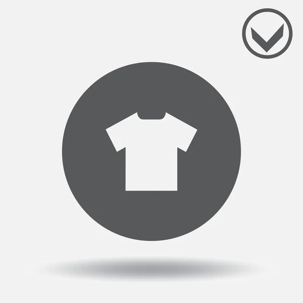 Camiseta Icono Vector. estilo de diseño web — Archivo Imágenes Vectoriales