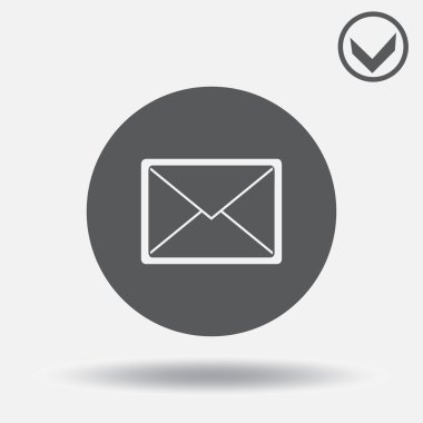 Vektör posta kutsal kişilerin resmi. Web tasarım stili