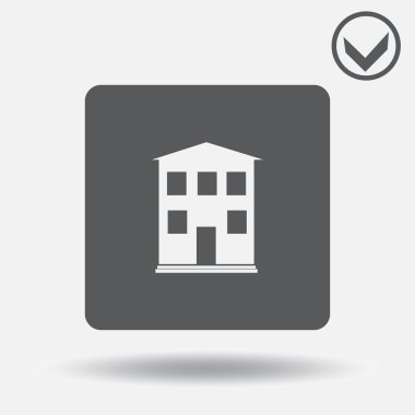 Ev simgesini. Web tasarım stili