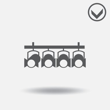 Spot simgesi. Web tasarım stili