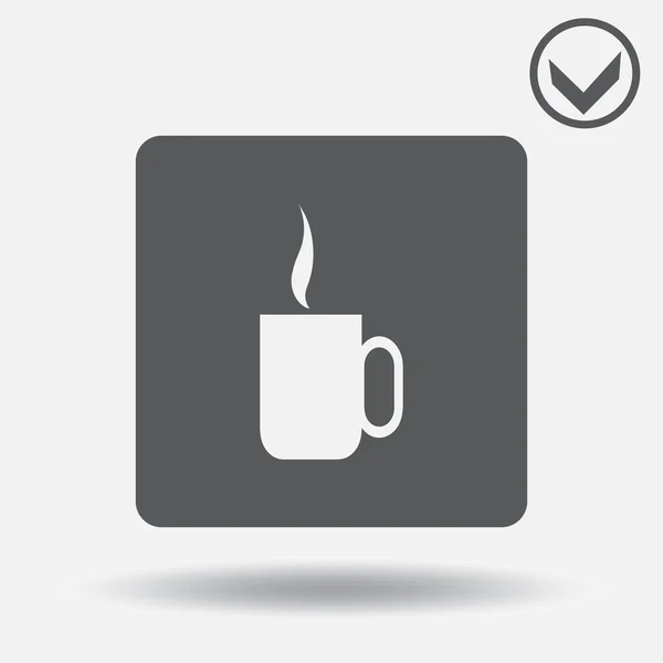 Coffee cup icon. web design style — Stock Vector