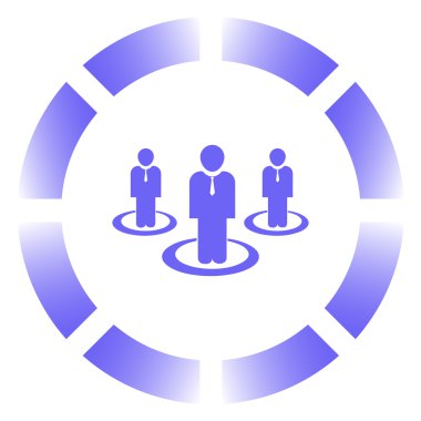 man simgesi vektör illüstrasyonu