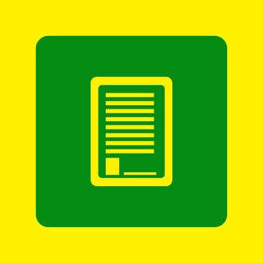 klibi kurulu simgesi. Web tasarım stili