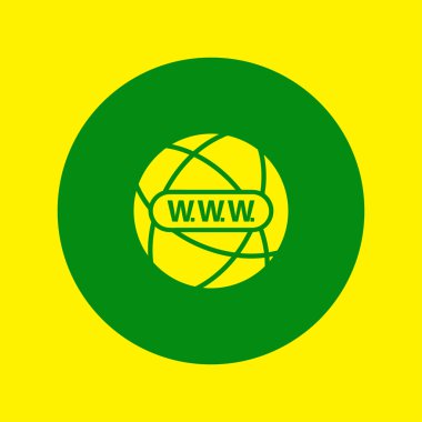 Web sitesi simge. Web tasarım stili