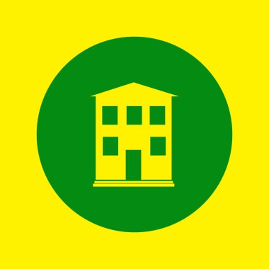 Ev simgesini. Web vektör stili