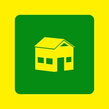 Ev simgesini. Web vektör stili