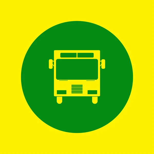 Ícone de vetor de ônibus estilo web design — Vetor de Stock