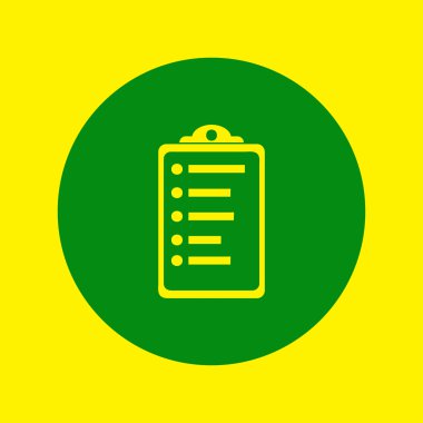 klibi kurulu simgesi. Web tasarım stili