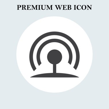 RSS simgesi. Web tasarım stili