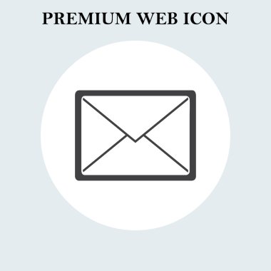 Vektör posta kutsal kişilerin resmi. Web tasarım stili