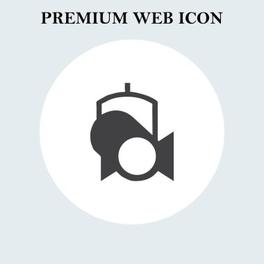Spot simgesi. Web tasarım stili
