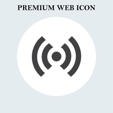 RSS simgesi. Web tasarım stili