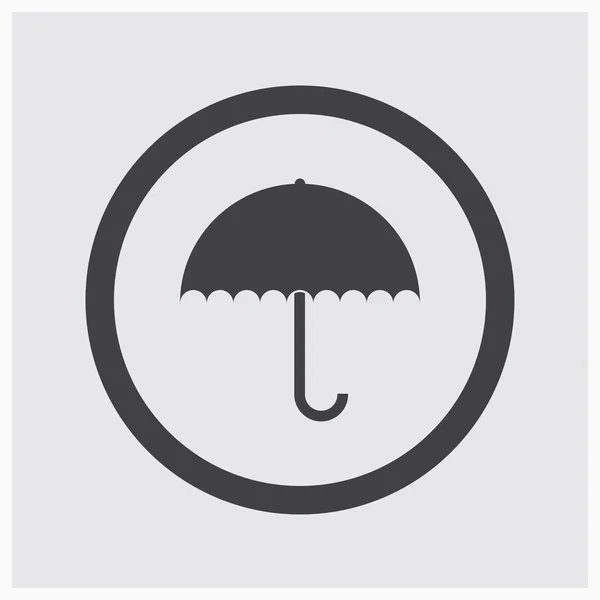 Ομπρέλα εικονίδιο. στυλ Web design — Διανυσματικό Αρχείο