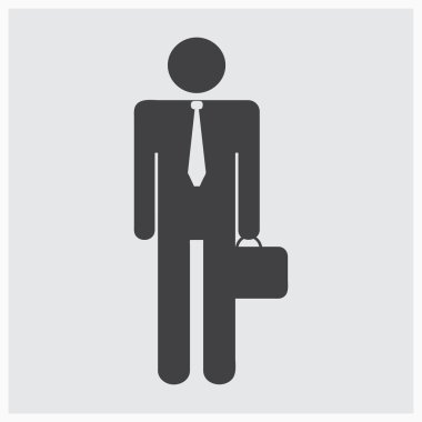 İnsanlar simge vektör. Web tasarım stili