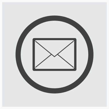 Vektör posta kutsal kişilerin resmi. Web tasarım stili