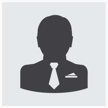 İnsanlar simge vektör. Web tasarım stili