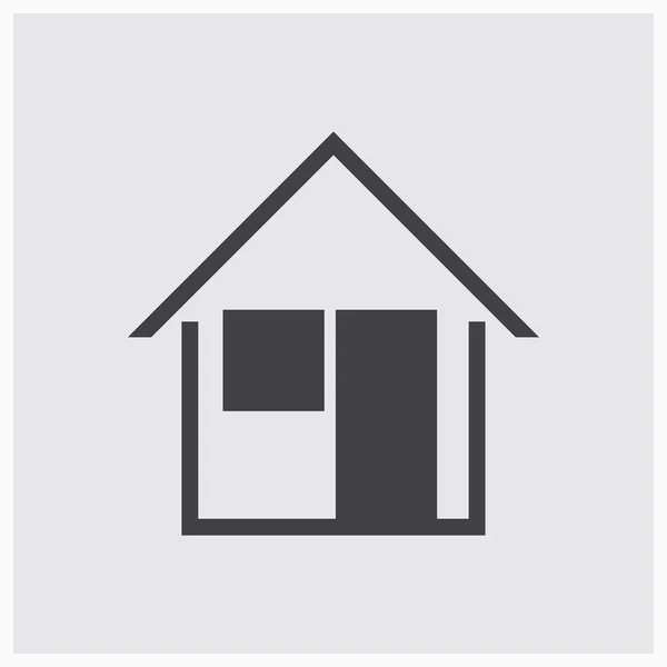 Home-Symbol. Webdesign-Stil — Stockvektor