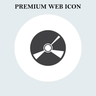 CD simgesi. Web vektör