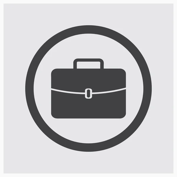 Icono del vector de equipaje. estilo de diseño web — Vector de stock