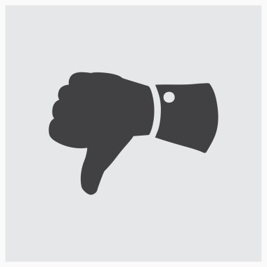 Başparmak simge vektör,