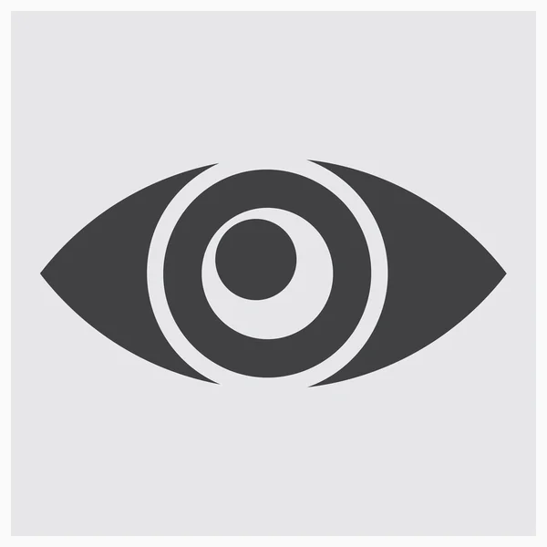 Pictogram van een oog. Platte ontwerpstijl. — Stockvector