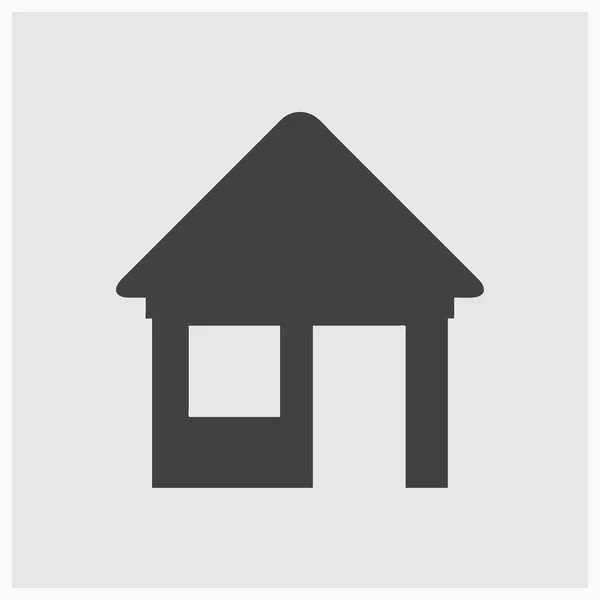 Home-Symbol. Webdesign-Stil — Stockvektor