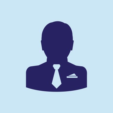 İletişim kavramı insan kalabalığı. Mavi izole