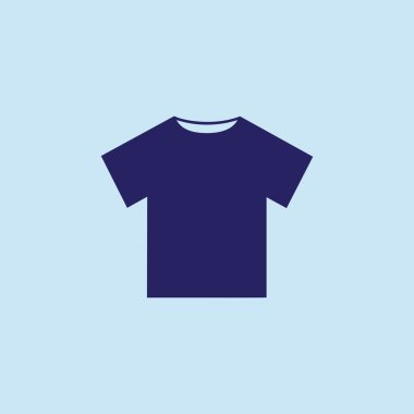 T-shirt simge vektör. Web tasarım stili