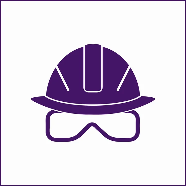 Helm pictogram vector ontwerp — Stockvector