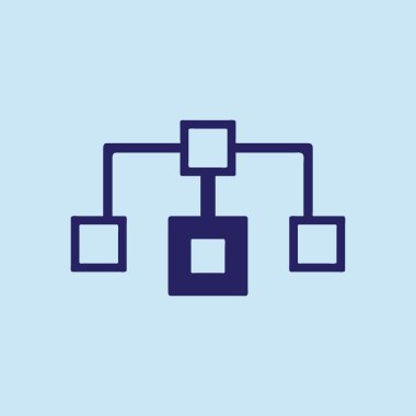 Infographic tasarım şeması şablonu.