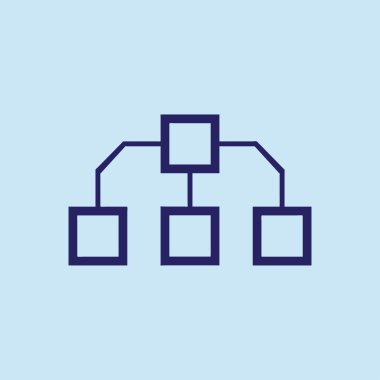 Infographic tasarım şeması şablonu.