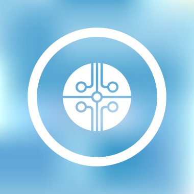 Çip simgesi simgesi Web Tasarım