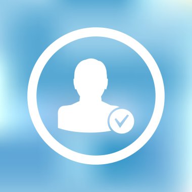 İletişim kavramı insan kalabalığı. Mavi izole