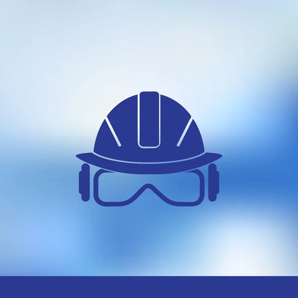 Helmet icon. Vector EPS 10. — Stock Vector