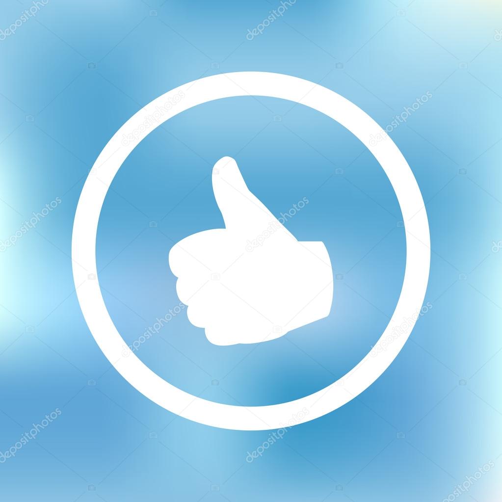 Thumb up Icon. web design