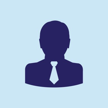 İletişim kavramı insan kalabalığı. Mavi izole