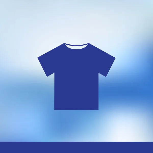 Camiseta Icono Vector. estilo de diseño web — Vector de stock