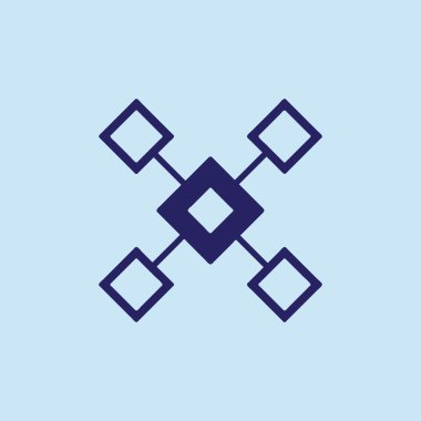 Infographic tasarım şeması şablonu.