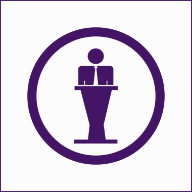 man simgesi vektör illüstrasyonu