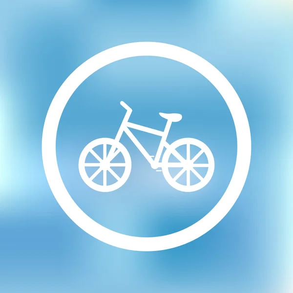 Icono de bicicleta Vector EPS 10 . — Vector de stock
