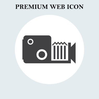 video kamera simgesi web tasarım