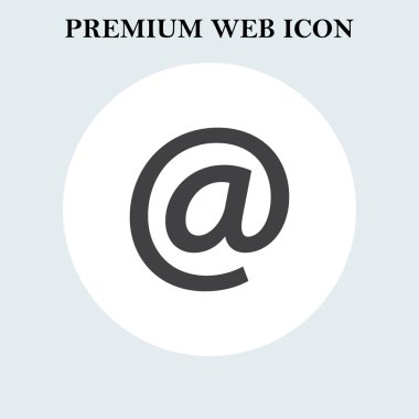 e-posta simgesi. Web vektör