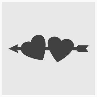 Gri arka plan üzerinde izole trendy düz stil anahtar simgesi.