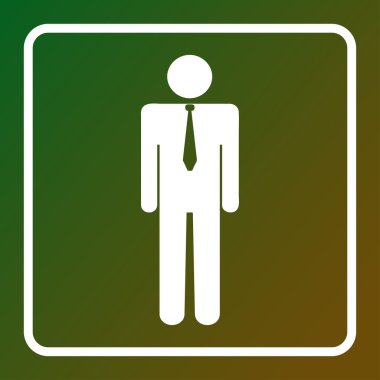 insanlar simgesi. Web tasarım stili