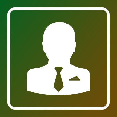 insanlar simgesi. Web tasarım stili